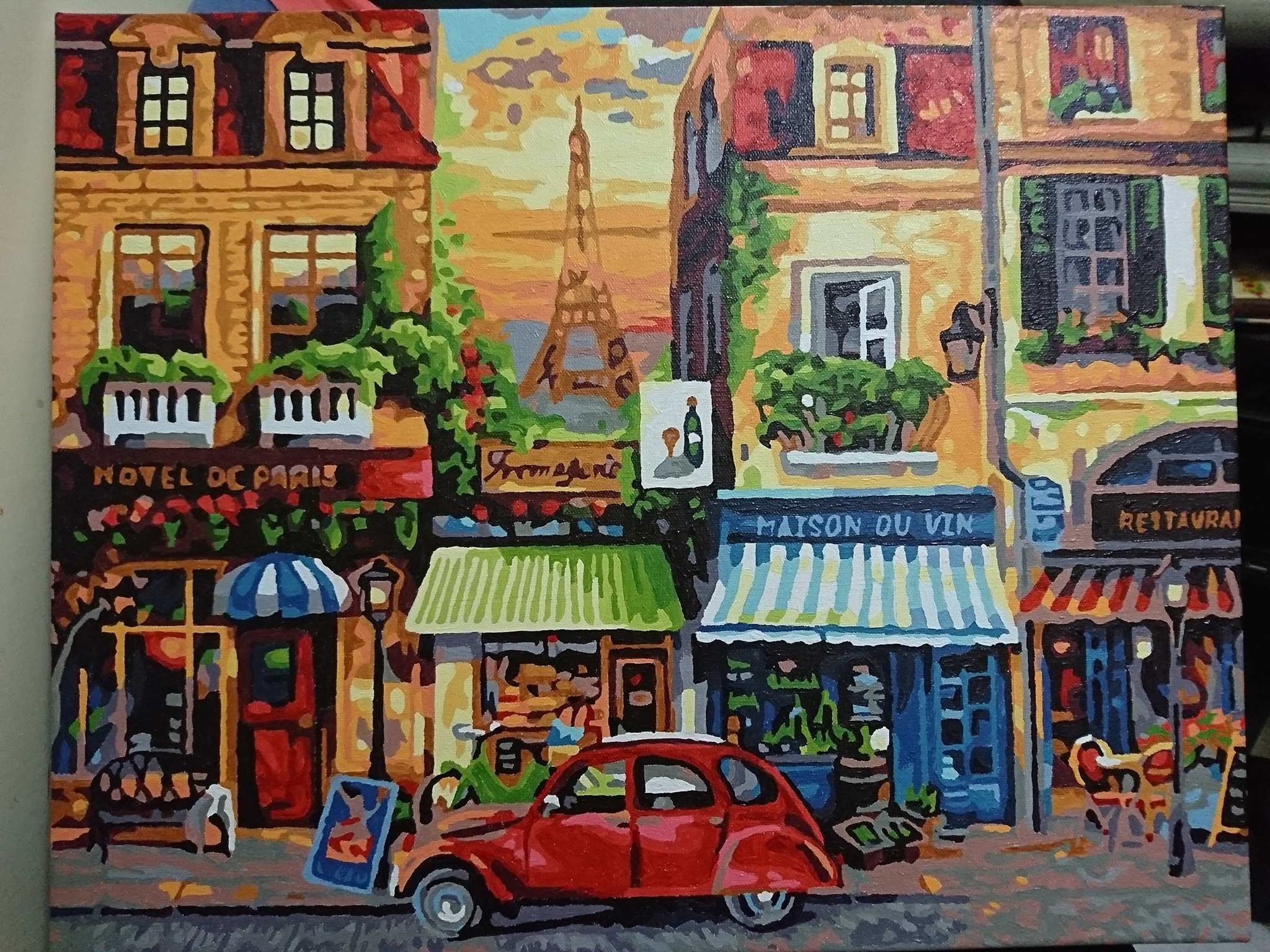 【87087】巴黎街景