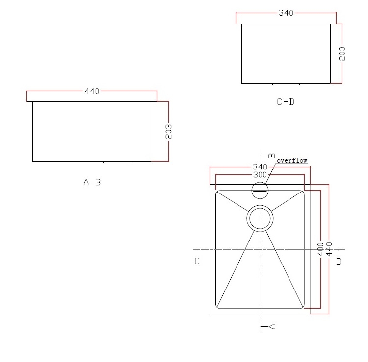 iDECOR U1141 Stainless Steel Kitchen Sink