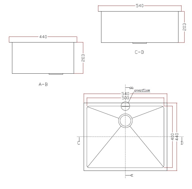iDECOR U1143 Stainless Steel Kitchen Sink