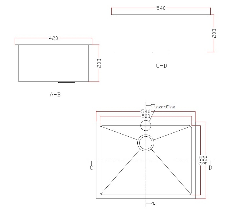 iDECOR U1147 Stainless Steel Kitchen Sink