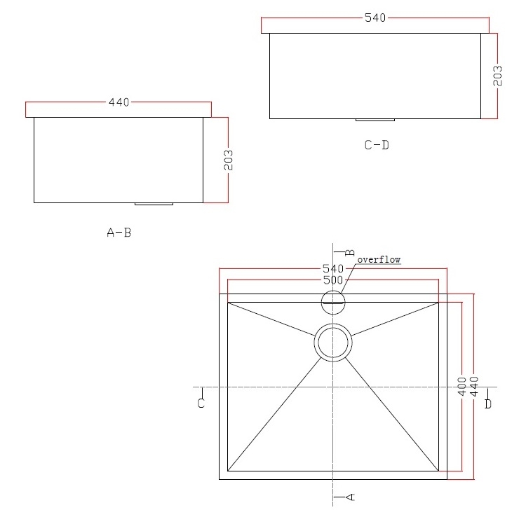 iDECOR U1123 Stainless Steel Kitchen Sink