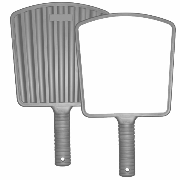 髮型師扇型手拿鏡 - 銀（ Hand Held Mirror ）