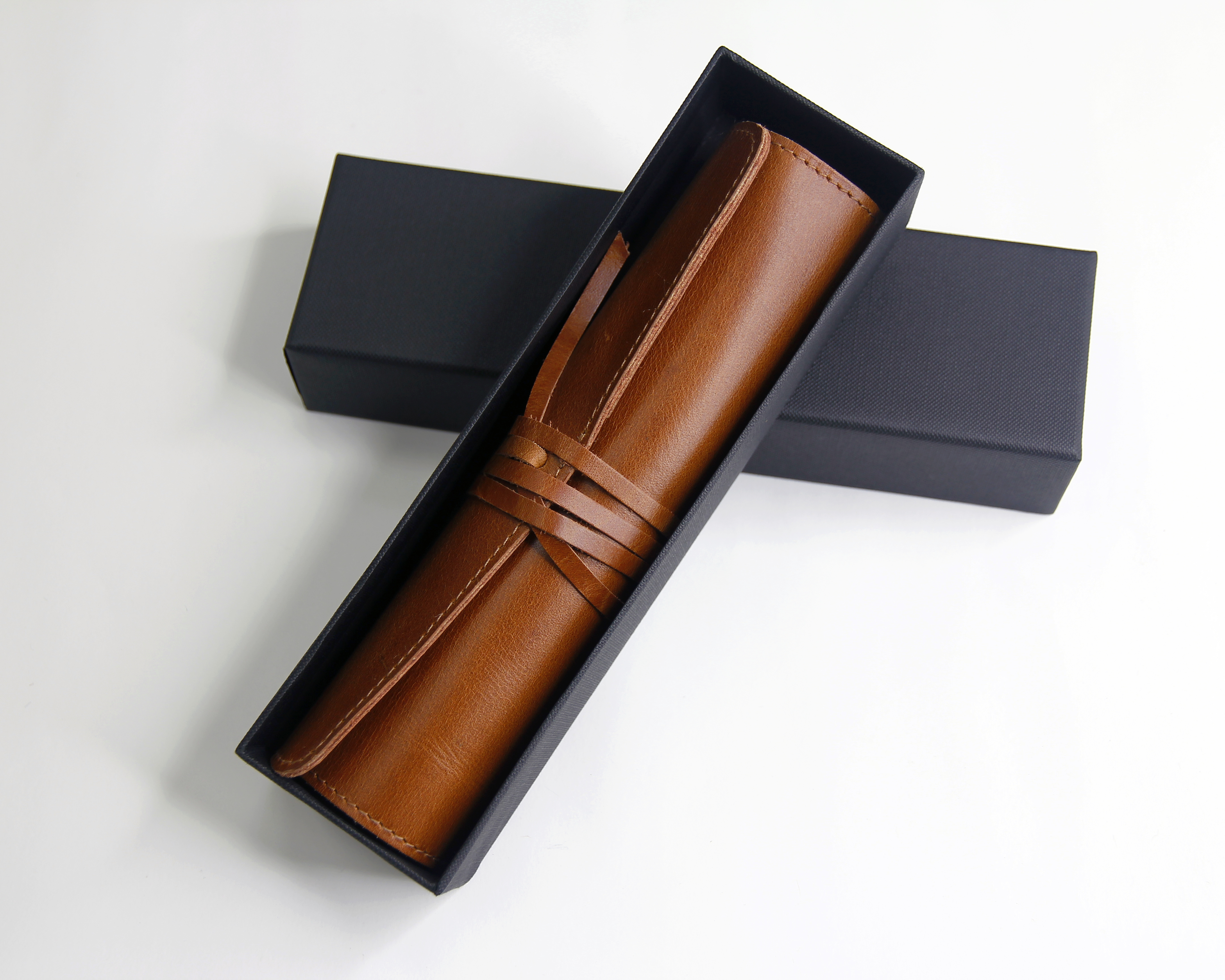 手工皮革 - 筆捲 鋼筆收納袋