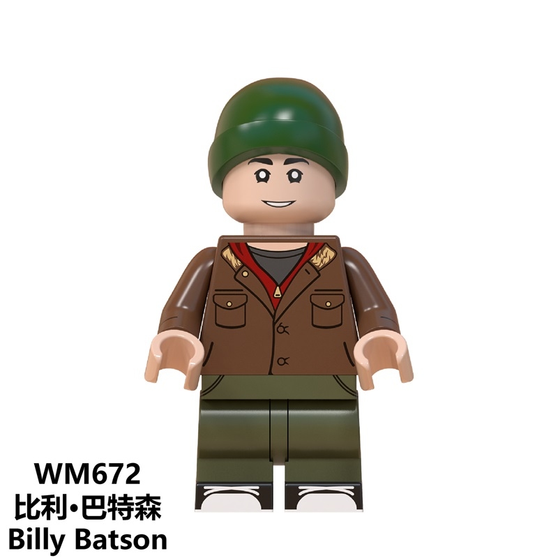 Billy Batson DC Super Heroes Custom Minifigs Minifigures Fit Lego W672