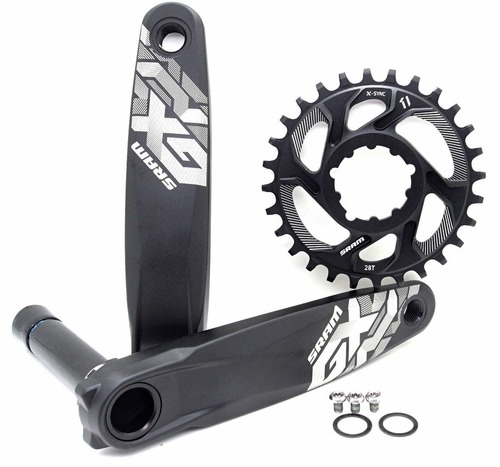 Sram GX Eagle GXP Crank Arms w X-Sync Direct Mount 28T