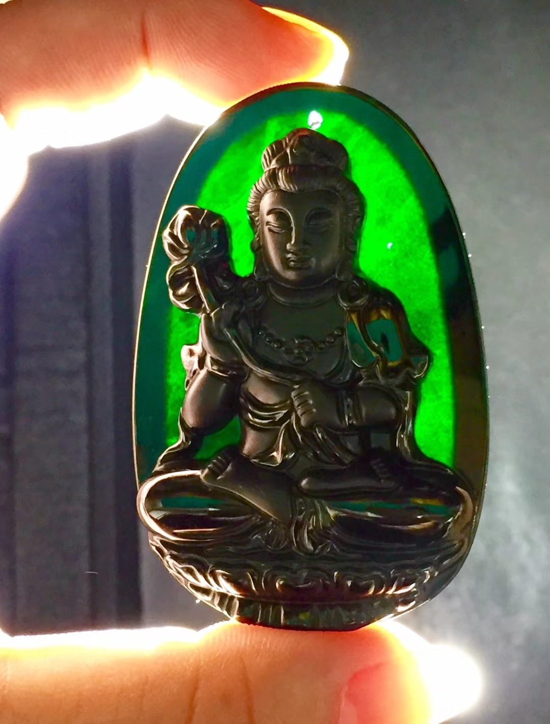 51612 墨翠大勢至菩薩
