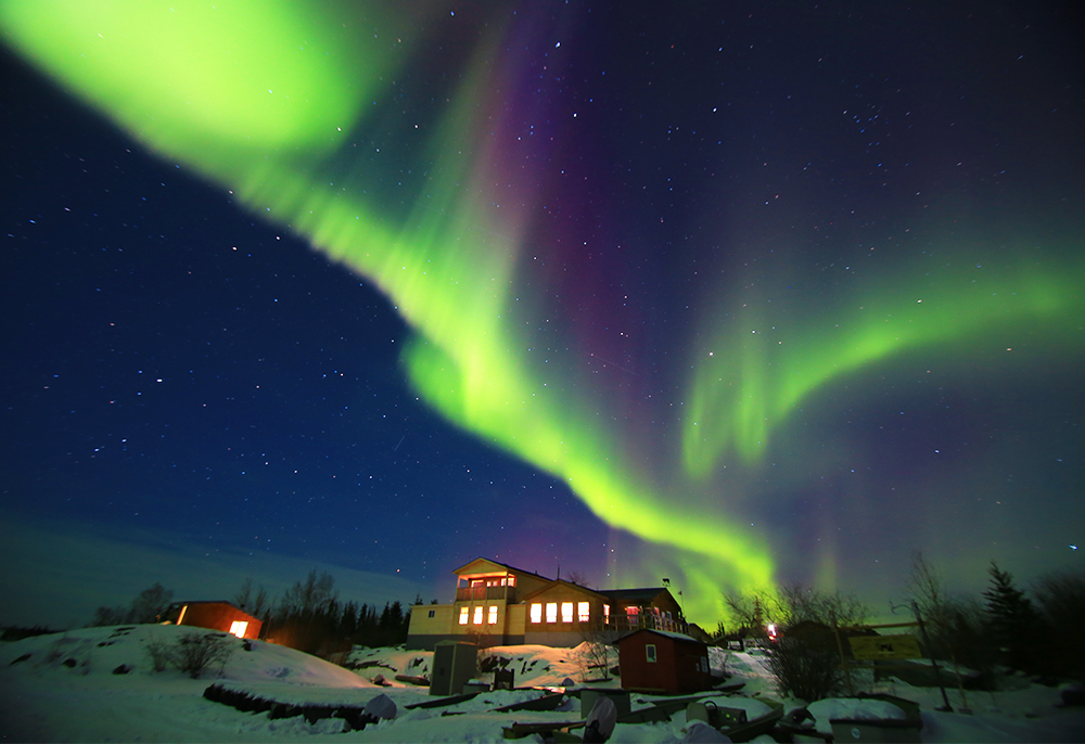 沐樂旅遊黃刀鎮極光秋季四天三夜猞猁小築包裝行程