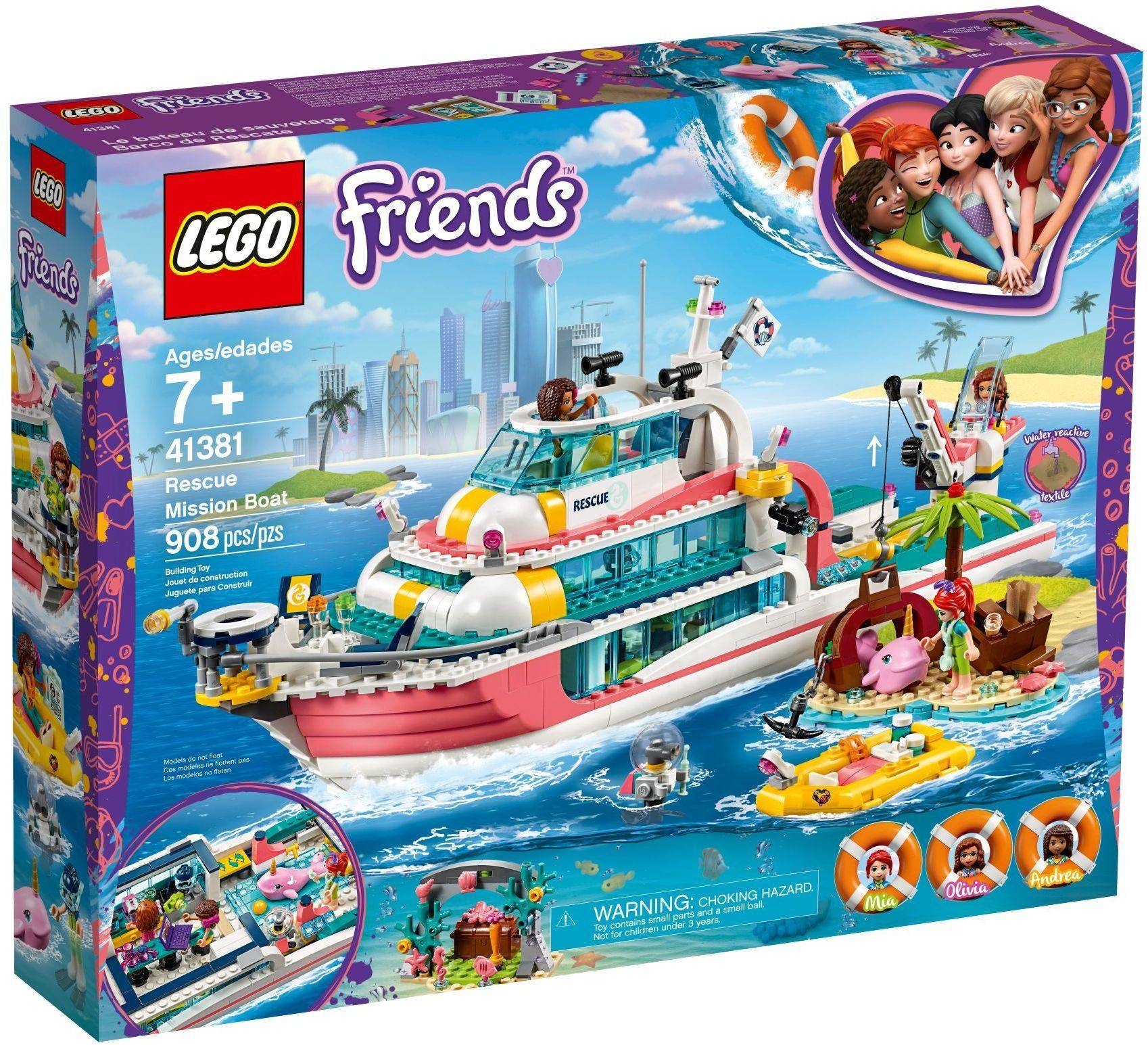 LEGO 41381 Friends - 海上救援任務船