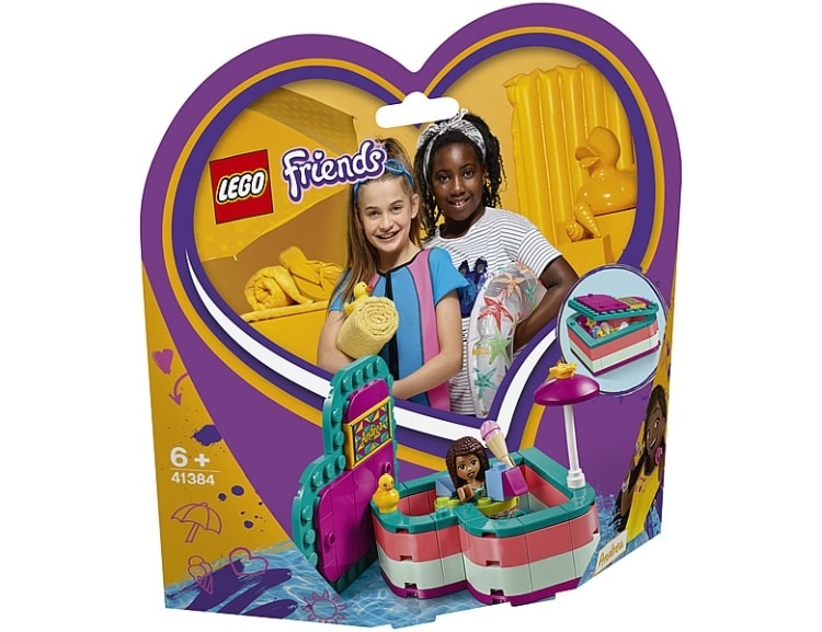 LEGO 41384 Friends - 安德里亞的夏日心型盒