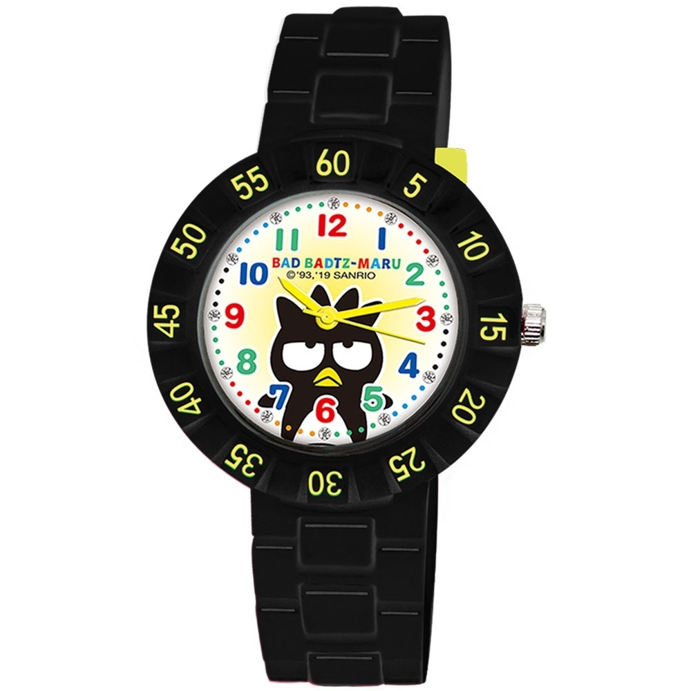 【三麗鷗】酷企鵝數字圓殼轉圈錶 (12B)