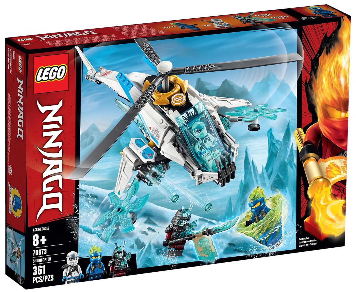 LEGO 70673 NINJAGO® - 冰忍的直升機