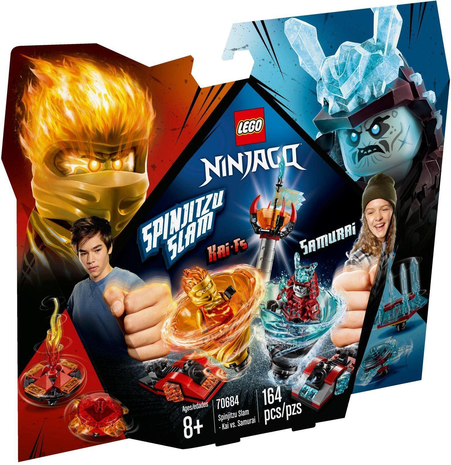 LEGO 70684 NINJAGO® -  旋風忍術對決 – 赤地對決武士