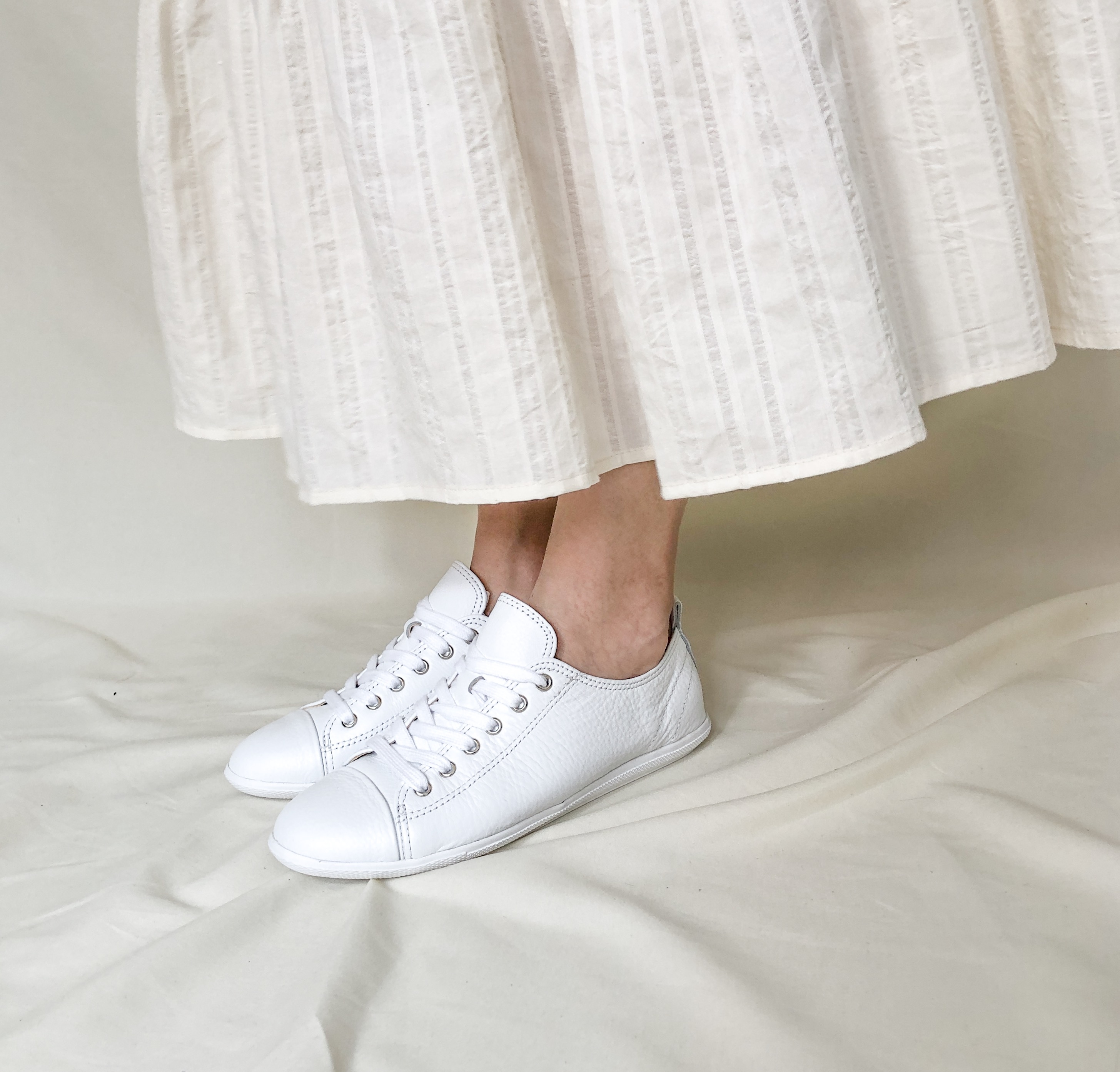 SHOE043 KR牛皮小白鞋