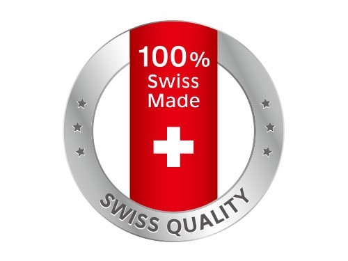 百分之百瑞士製造,通過歐盟嚴格品質把關,符合Swiss Quality高質量標準