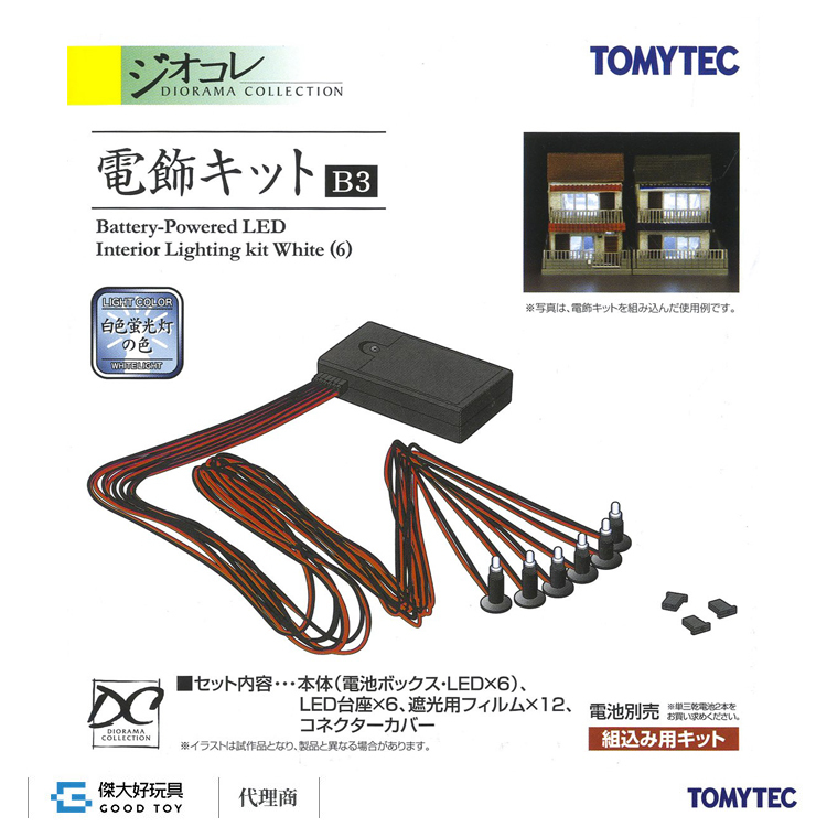 TOMYTEC 290698 照明電飾套件 B3 (白色LED)