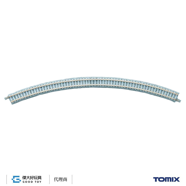 TOMIX 1198 彎軌 C391-45-PC(F) (4入) 水泥枕