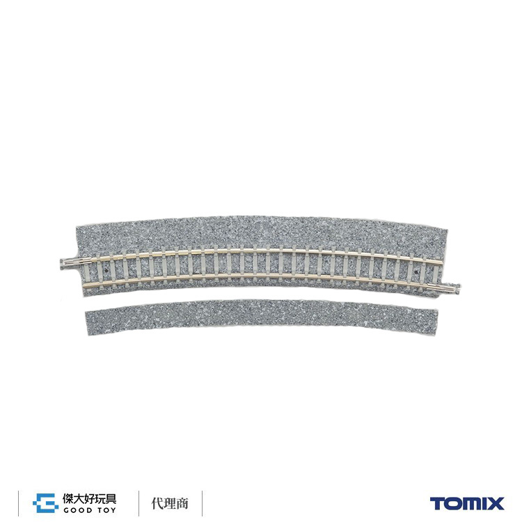 TOMIX 1770 Fine Track Wide PC Curved Track C541-15-WP(F) (Set of 4)