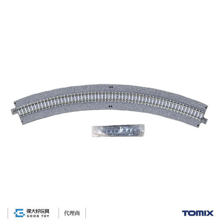 TOMIX 1773 Fine Track Wide PC Curved Track C354-45-WP(F) (Set of 4)