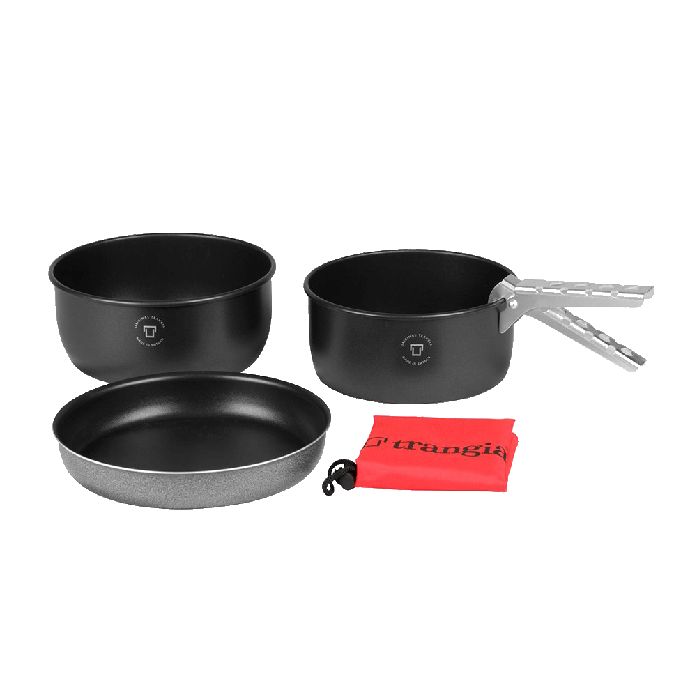 Trangia 401251 Tundra I 超輕鋁露營鍋具套組 極地1號-黑魂版