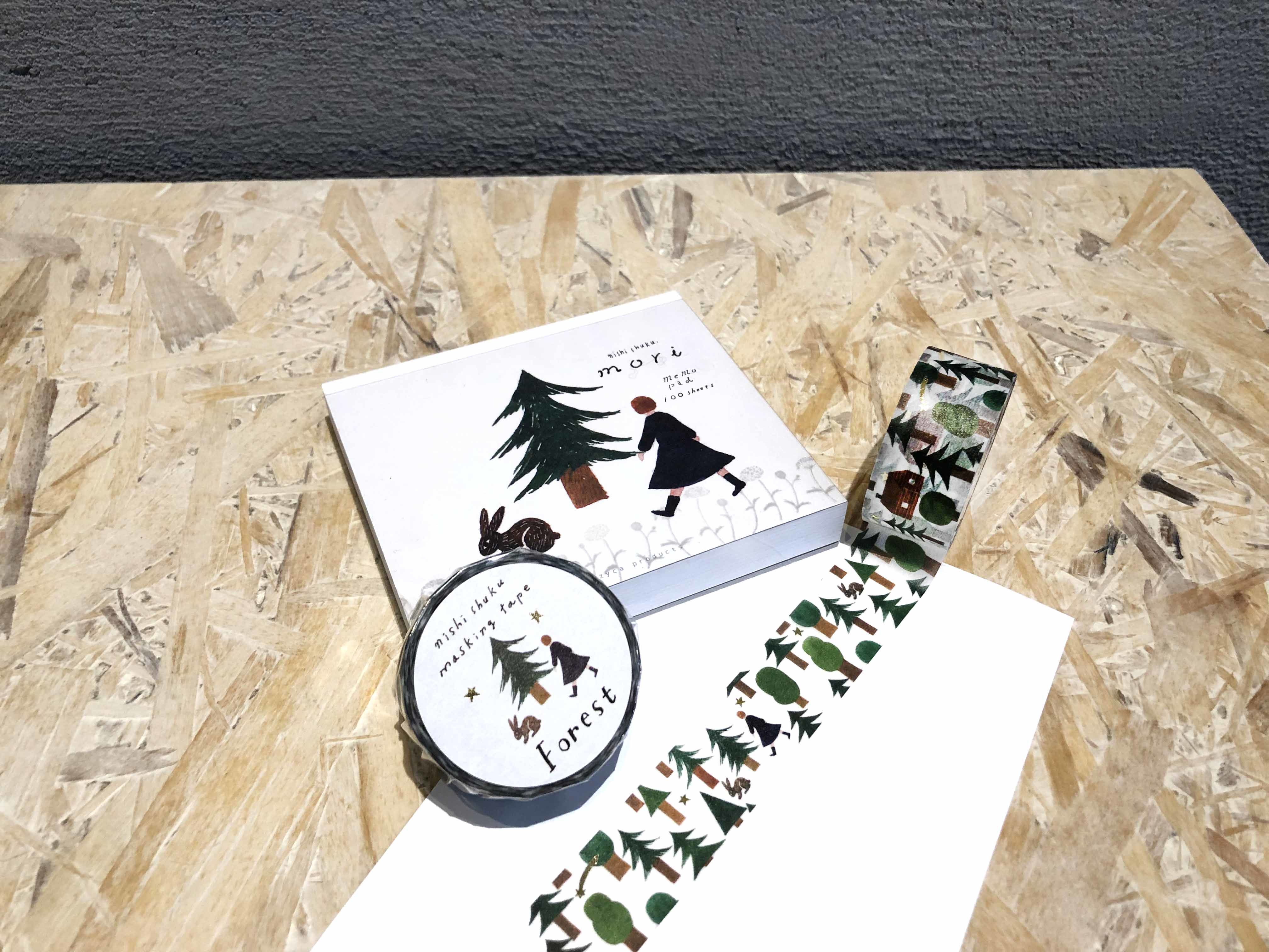 nishi shuku 紙膠帶