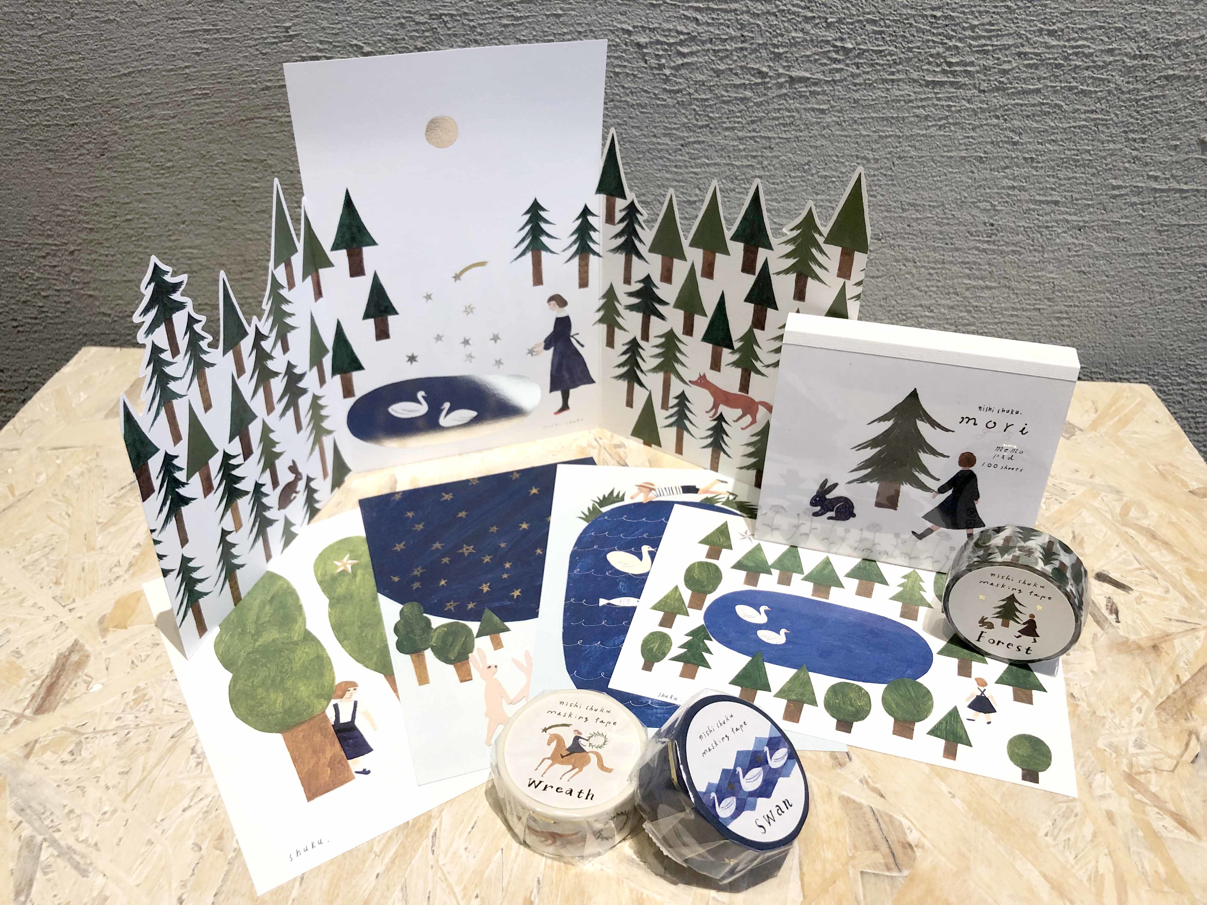 nishi shuku 明信片