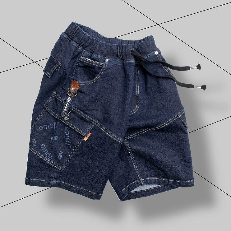 KID ® x emoji 丹寧牛仔短褲
