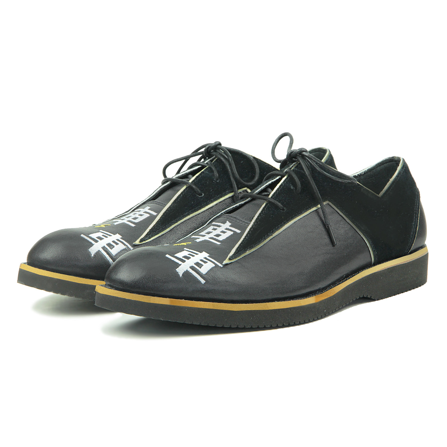 Leather Casual Boom M1179 Black