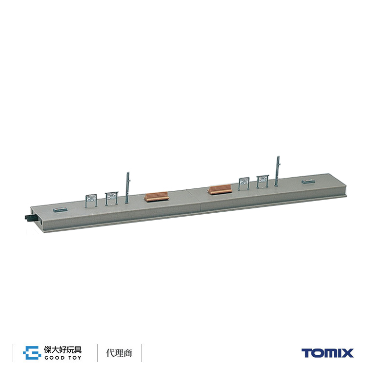TOMIX 4059 建物 島式月台 (地方型無屋頂) 延長部