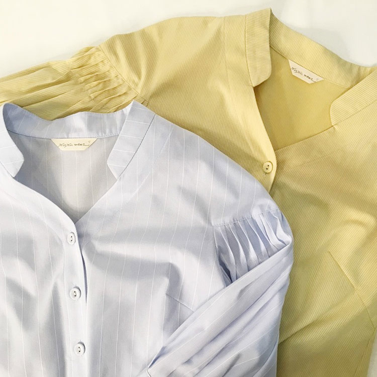 青楓翅果立體折紋襯衫新色