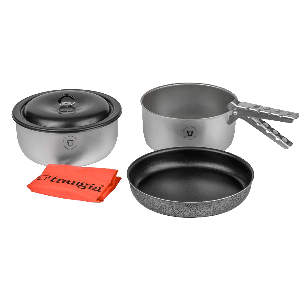 Trangia 402253 Tundra III-D 鋁夾鋼露營鍋具套組 極地3號