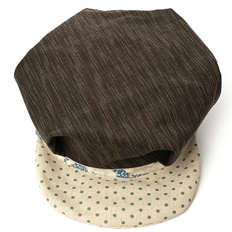 販售原尺寸【紙型】(六角遮陽帽)