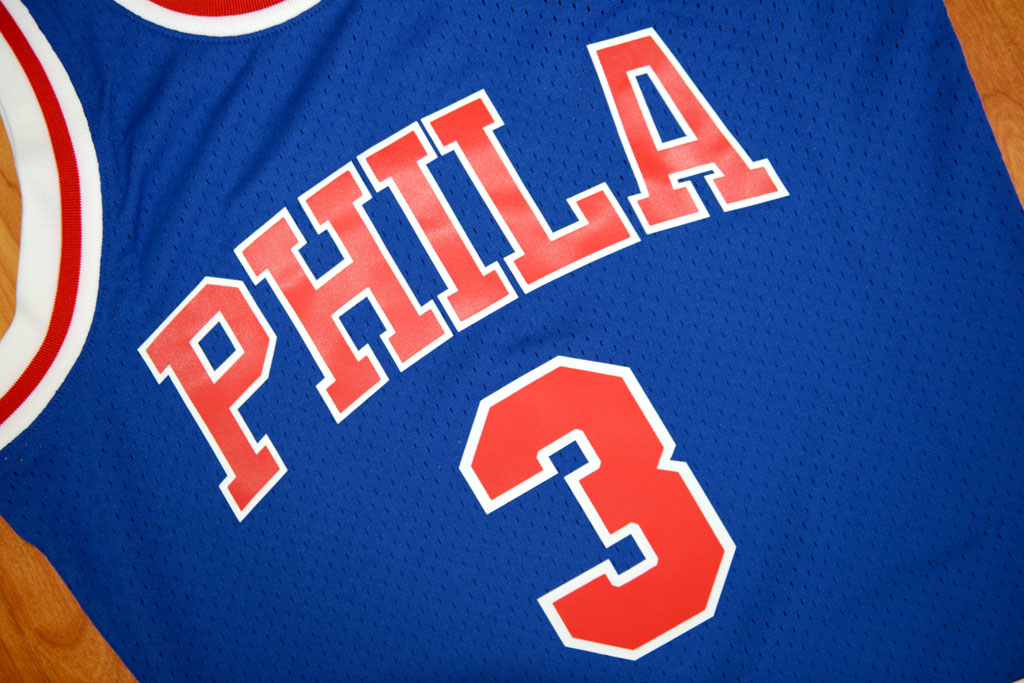 Mitchell & Ness 費城76人隊 Allen Iverson 1996-1997 復刻 Swingman 球衣