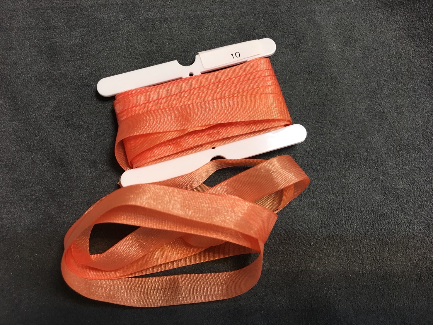 特殊色仿絲帶8mm/極薄平織/100碼/刺繡可用/Outlet