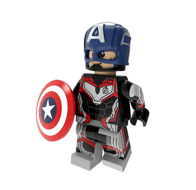 Custom LEGO Endgame Captain America Minifigure : r/lego