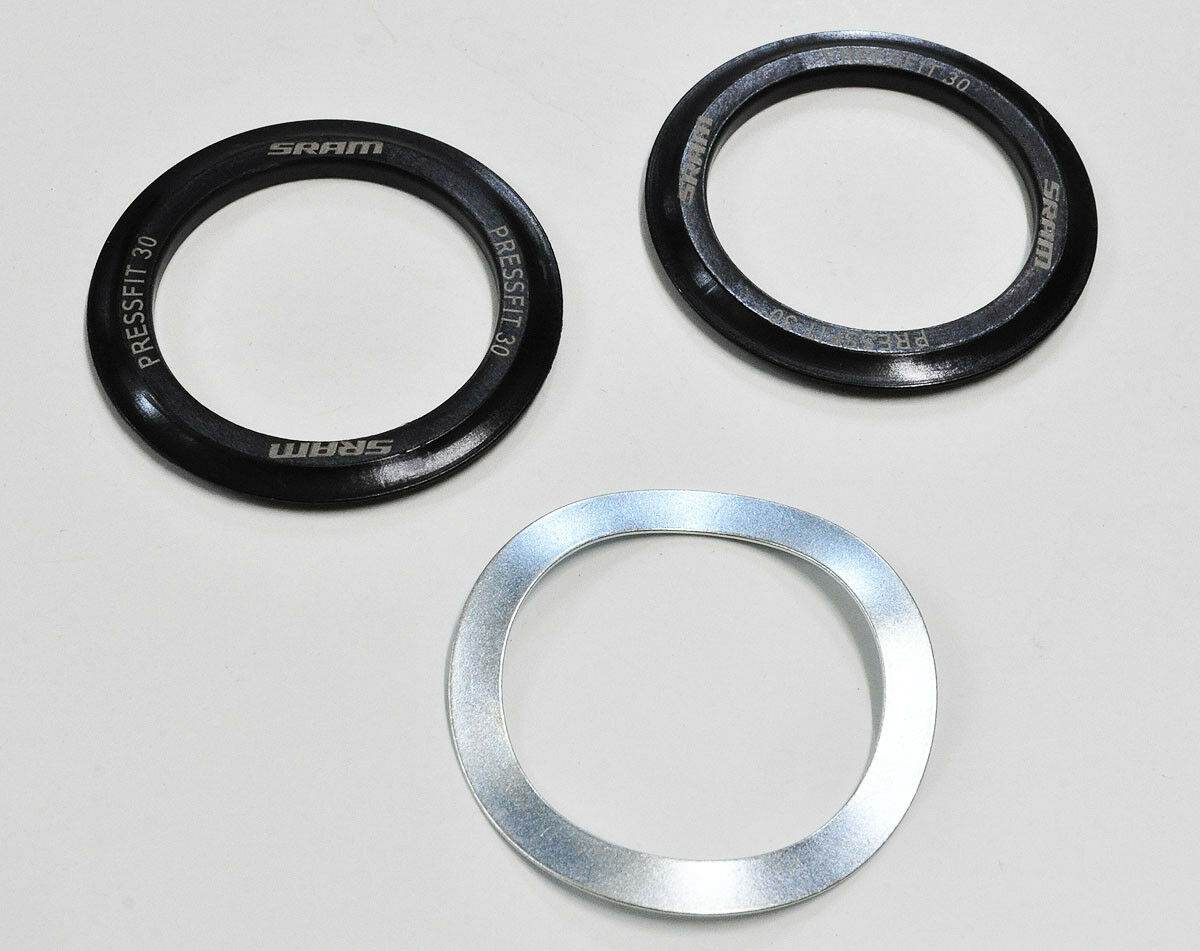 SRAM PressFit 30 BB Shield and Wave Washer Kit for sale online 