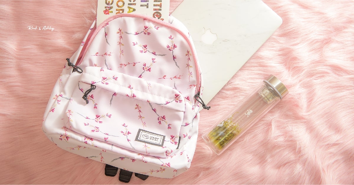 氣質仙女部落客推薦！粉櫻花語後背包