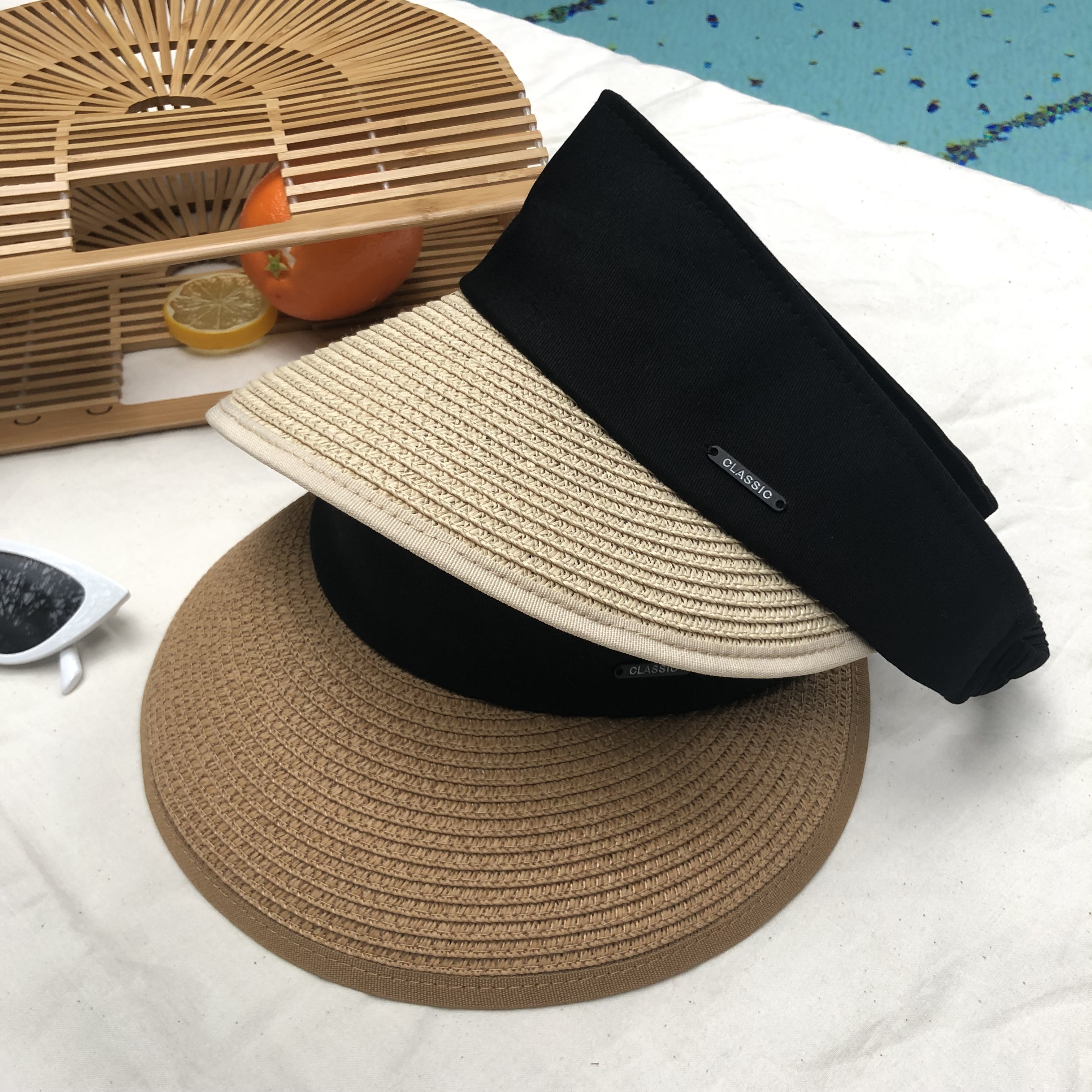 C012290小Logo防曬帽