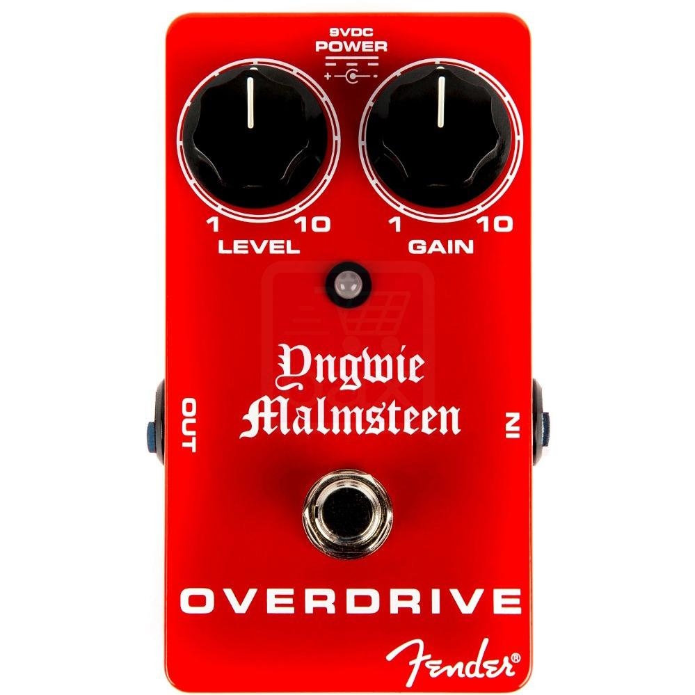 育典樂器 Fender Yngwie Malmsteen Overdrive Pedal 破音效果器