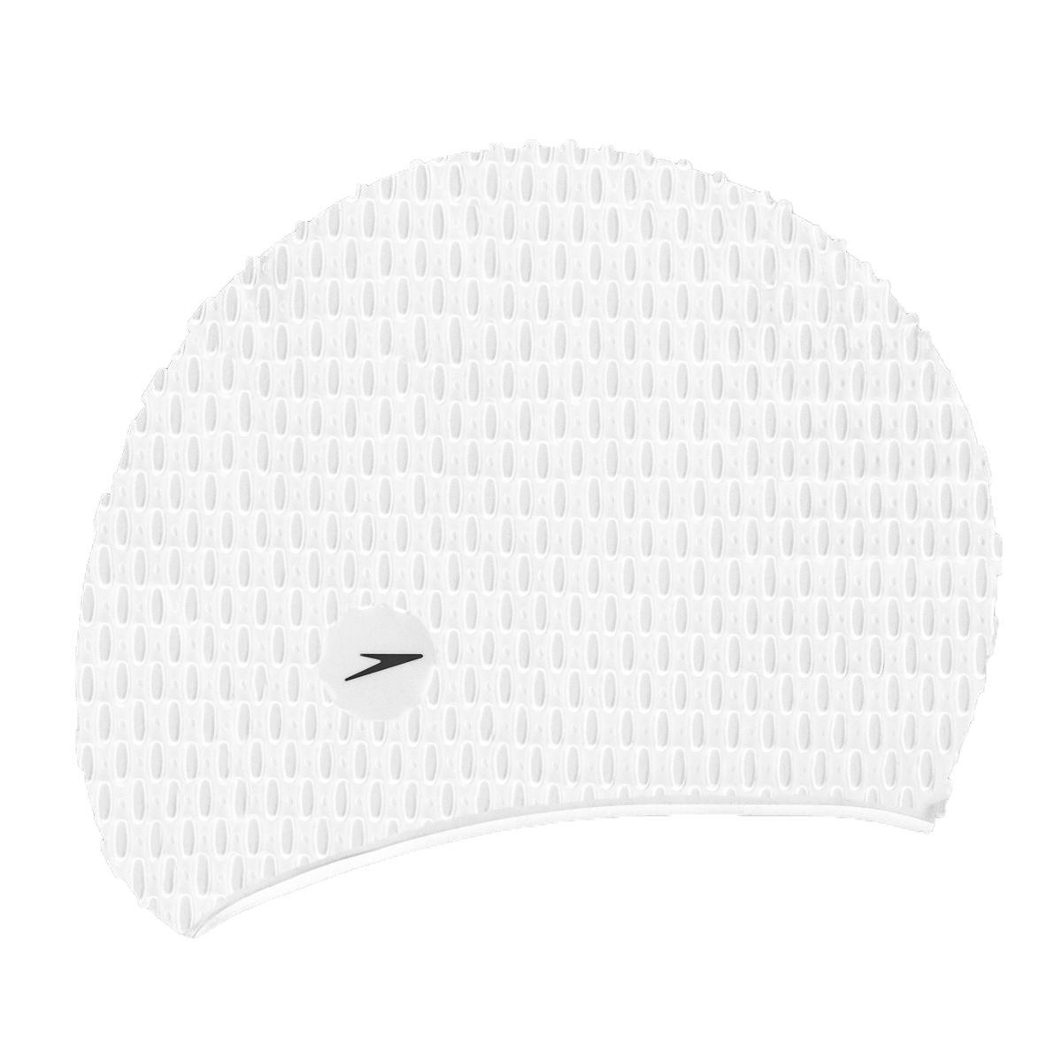 泡泡矽膠泳帽 - 白