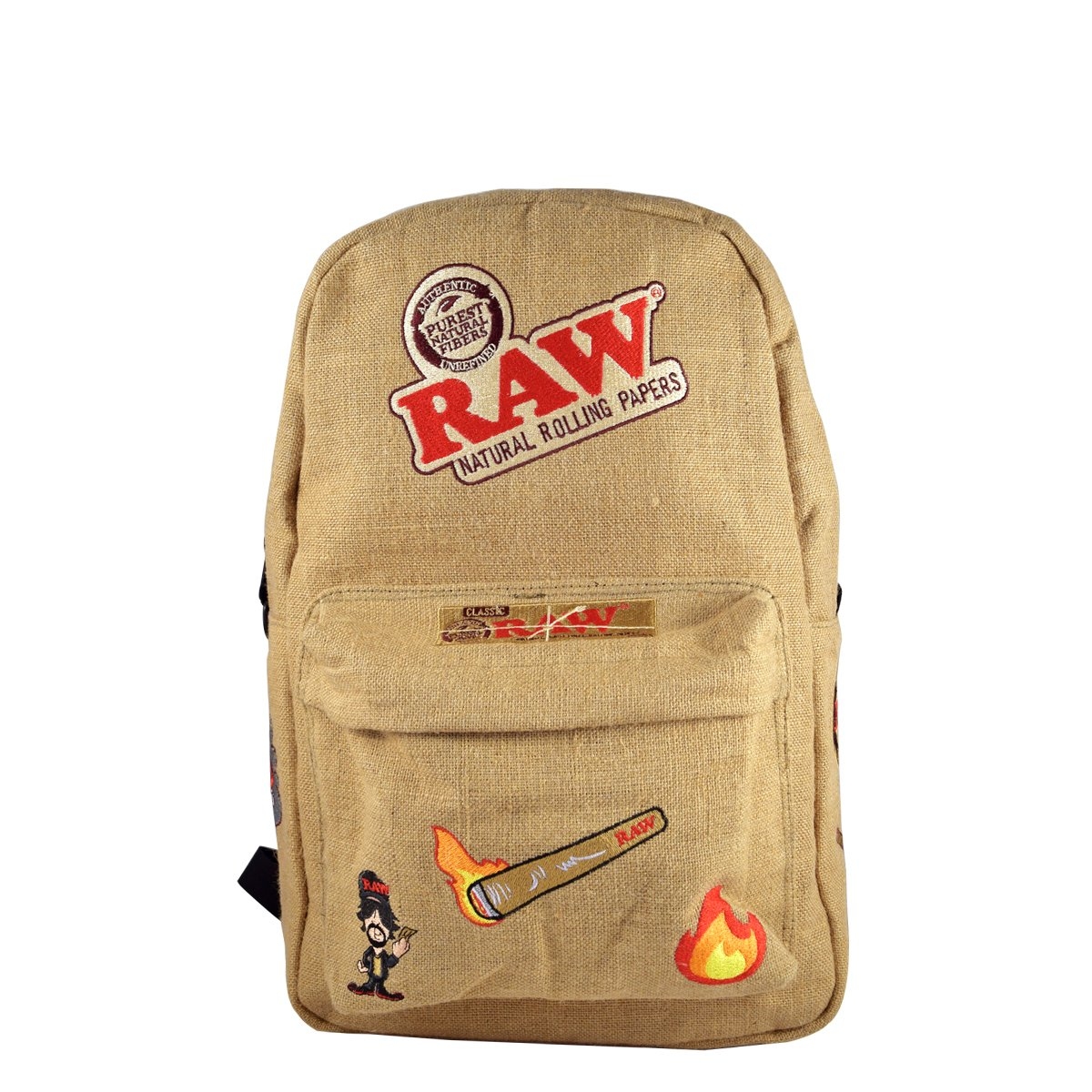 RAW 經典菸紙品牌 Backpack 1-2 限量帆布後背包