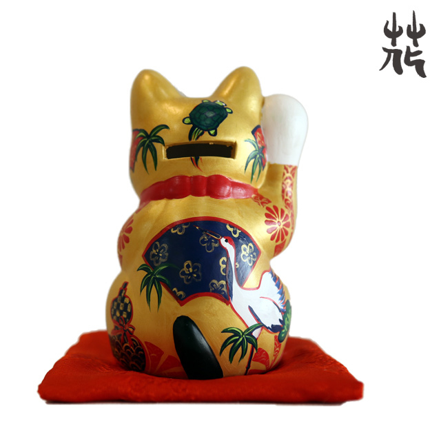 河边花衣 招財貓 L