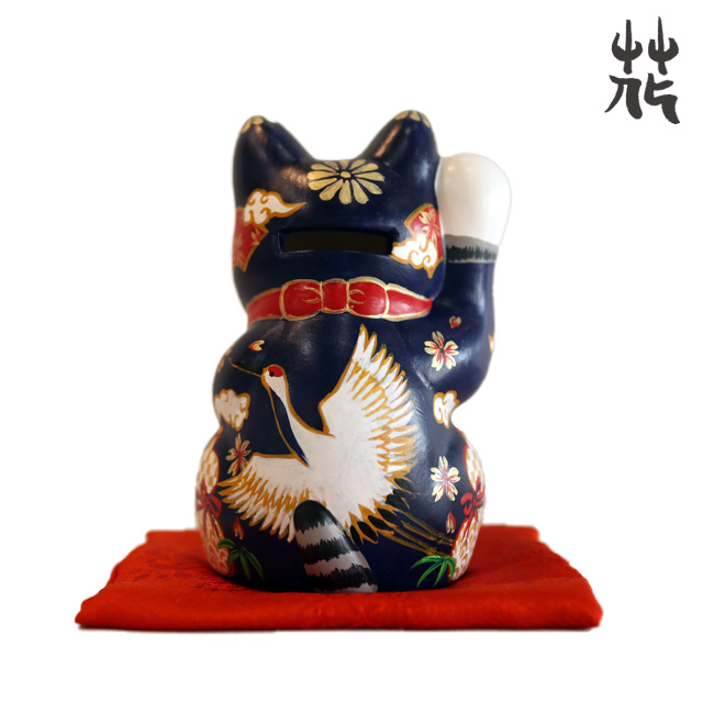 河边花衣 招財貓 L