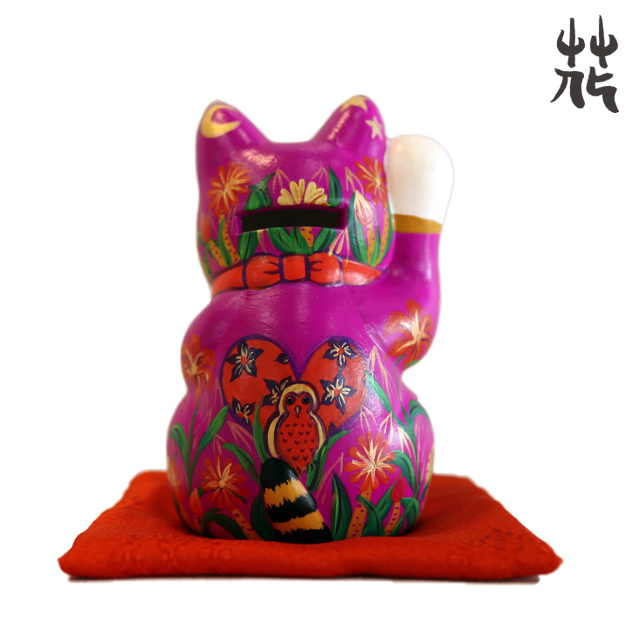 河边花衣 招財貓 L