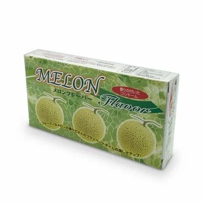 中西 蜜瓜味 12 片裝 乳膠安全套