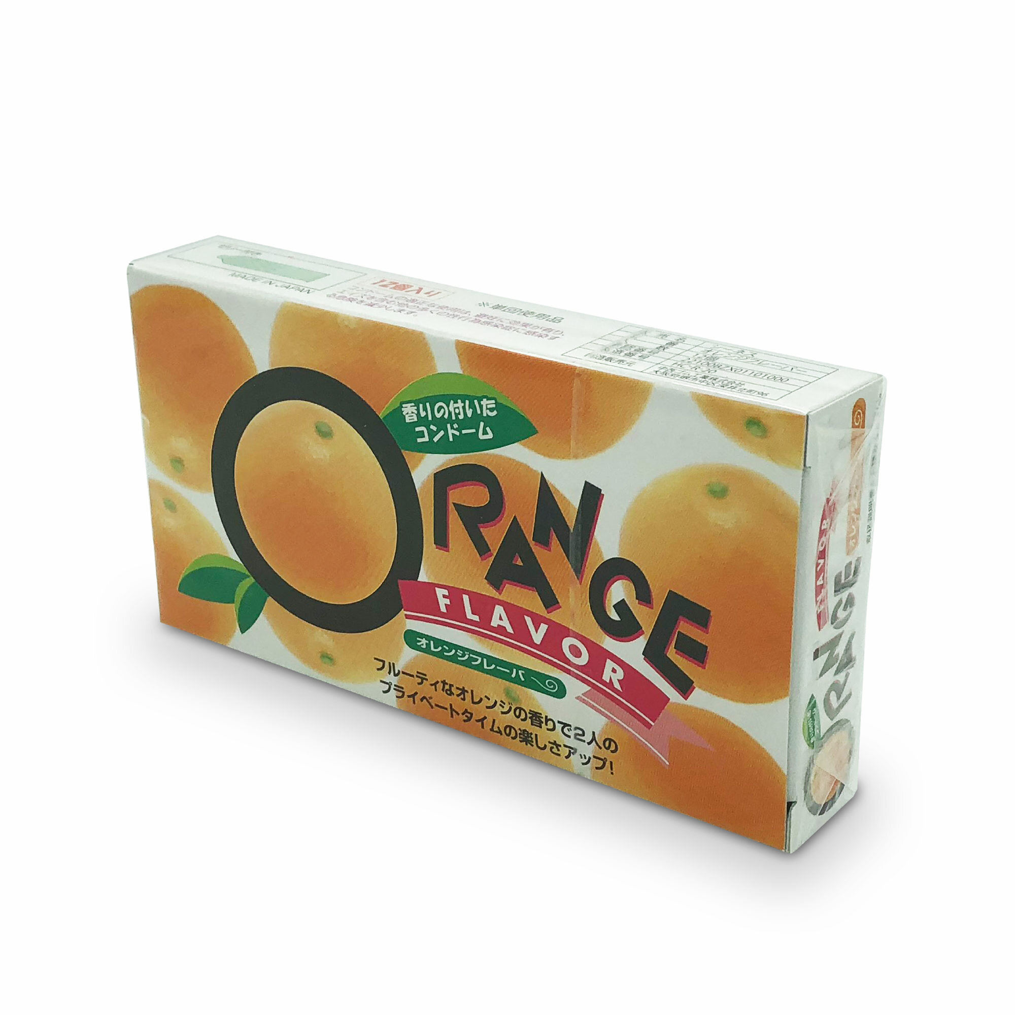 中西 橙味 12 片裝 乳膠安全套