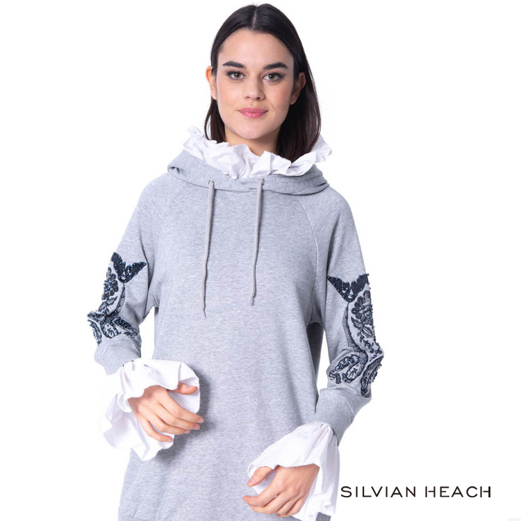 【silvian-heach】長袖圖騰洋裝