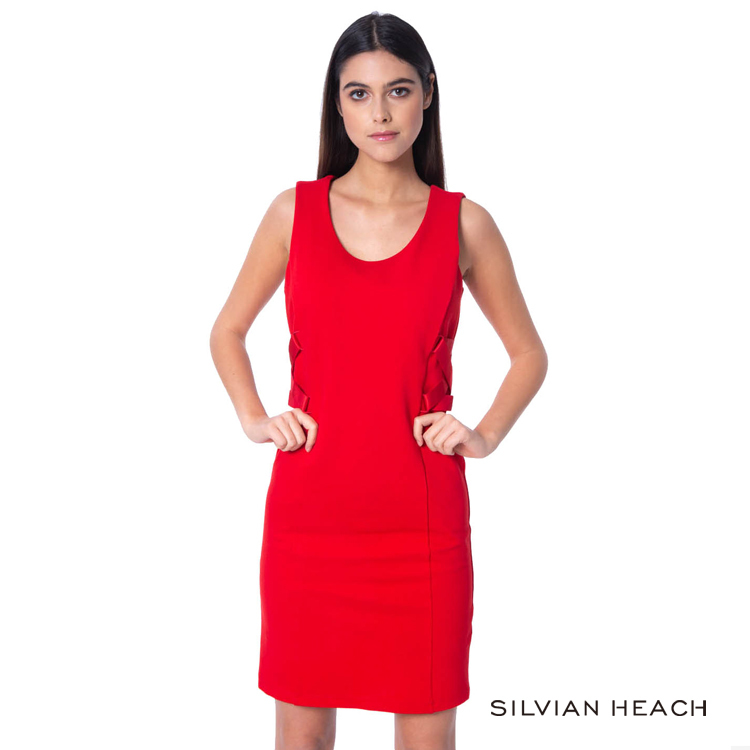 【silvian-heach】素色貼身無袖洋裝
