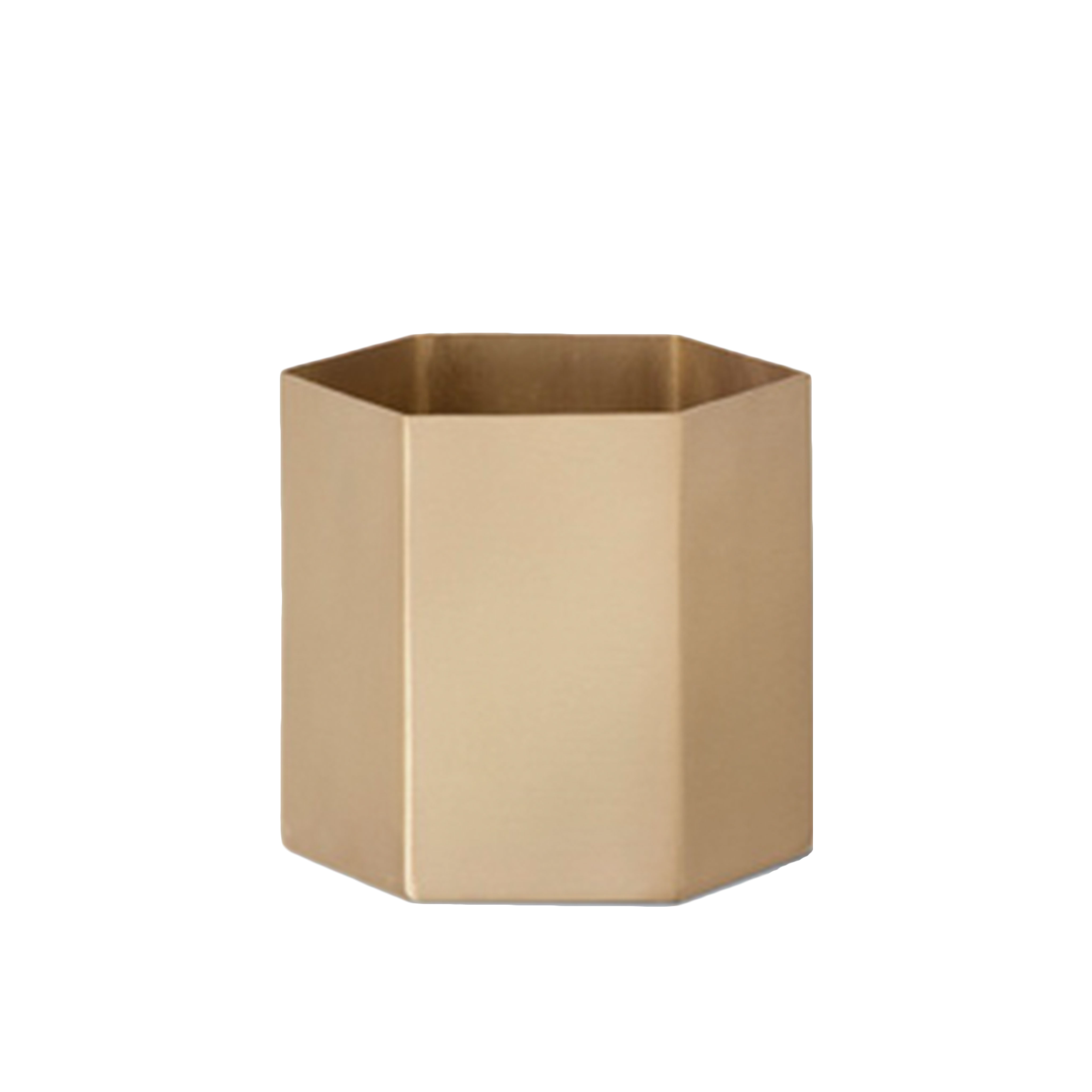 黃銅六角 / 置物筒 by ferm LIVING