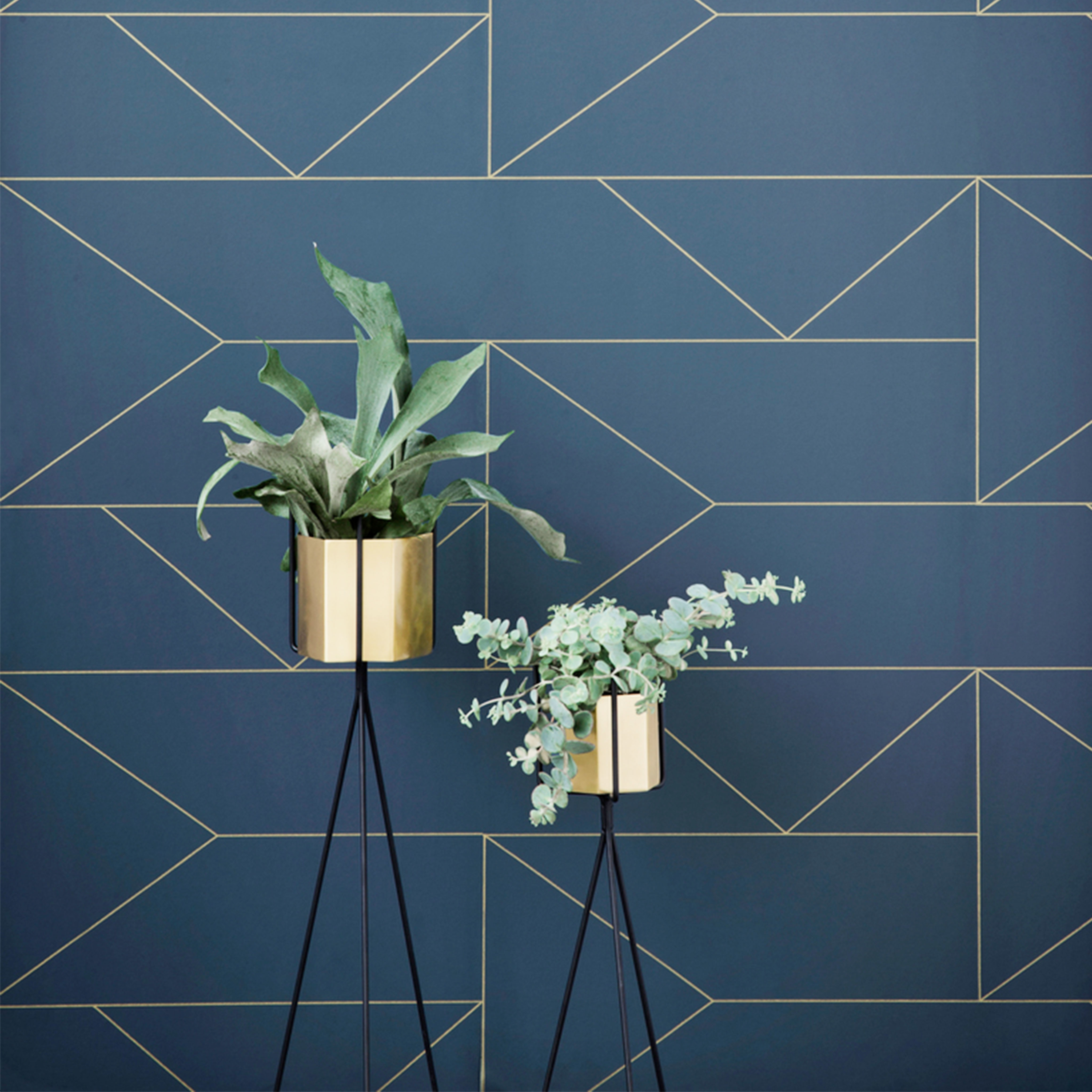 黃銅六角 / 置物筒 by ferm LIVING