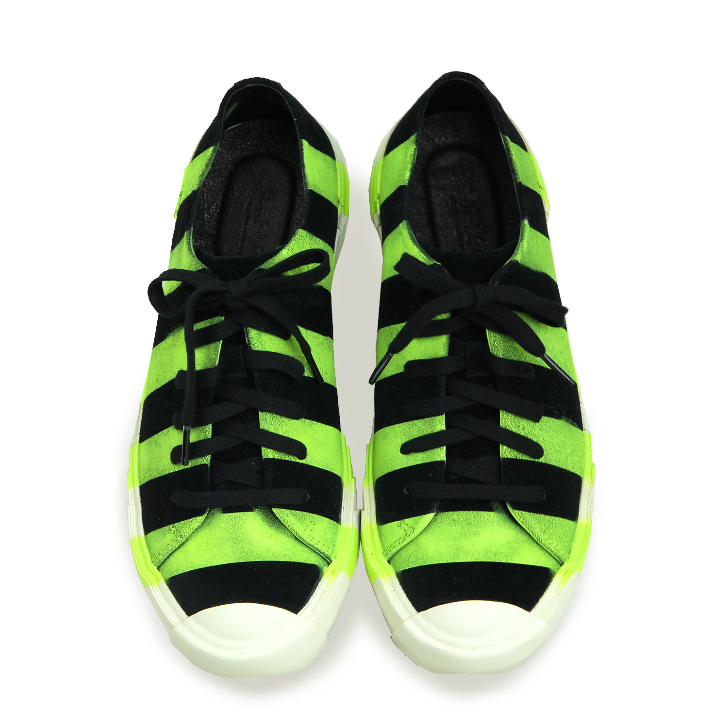 Jailbreak M1199 GreenStripe Leather Senakers